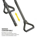 Gorilla Carts 7GCG-NF carretilla de jardín de polietileno para trabajo pesado con neumáticos sin riesgo de pinchazos, 7