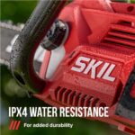 Motosierra SKIL PWR CORE 40 CS4555-10 40 Voltios 14 Pulgadas Sin Escobillas con Batería 2.5 Ah y Cargador Auto PWR JUMP