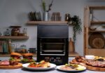 Flame King Scorch - Asador eléctrico infrarrojo sin humo para uso en interiores, se adapta a la encimera de la cocina, a