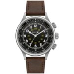 Reloj Bulova Serie Archive Militar 96A245 Acero Inoxidable 42mm Cristal de Zafiro