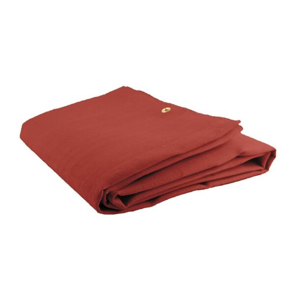 Wilson 37592 - Manta de fibra de vidrio recubierta de silicona, 32 onzas, 10 x 10 pies, color rojo