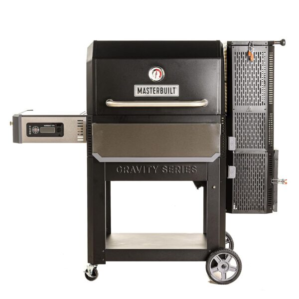 Parrilla Digital de Carbón y Ahumador Masterbuilt Gravity Series 1050 MB20041220 1050 Pulgadas Cuadradas Negro