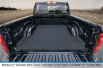 Alfombrillas de Piso SMARTLINER 2 Filas Negro para Ram 1500 Crew Cab 2019 2022 con Almacenamiento Bajo el Asiento Traser