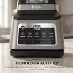 Ninja BN801 Sistema de Cocina Profesional Plus, 1400 WP, 5 Funciones para Batidos, Picado, Masa y Más con Auto IQ, Jarra