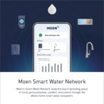 Moen White Flo Detector de fugas de agua inteligente, alarma con sensor de agua para el hogar, paquete de 3, 920-005