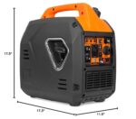 Generador Inversor WEN 56235i Portátil 2350 Vatios Silencioso Negro