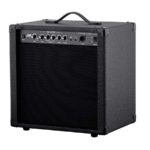 Monoprice Amplificador combinado de graves de 40 W y 10 pulgadas, con compresor integrado y salida XLR DI, serie Stage R