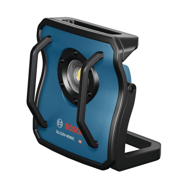 Reflector LED Bosch GLI18V-4000CN Bluetooth 18V 4000 Lúmenes Control Remoto Cuerpo de Metal Herramienta Desnuda