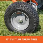 Esparcidor de Remolque Agri-Fab 45-0547 185 lb Naranja