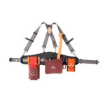 Kit de Cinturón de Cuero para Tala Weaver Arborist 08603-20 con Tirantes Estuche para Hacha Cuña y Primeros Auxilios Col