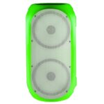 Bocina Gemini GC-206BTB Bluetooth Portátil con Luces LED y Control Remoto 500W 2 Woofers 6.5 Pulgadas