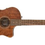 Fender Guitarra acústica especial Newporter de caoba, con 2 años de garantía, natural, diapasón Pau Ferro, con bolsa de