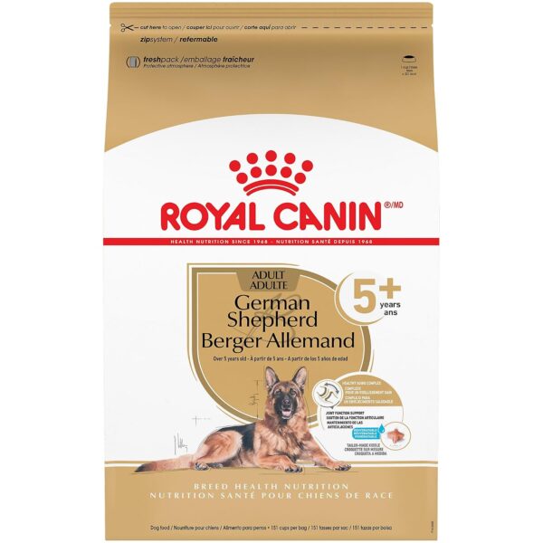 Alimento Seco para Perros Royal Canin Breed Health Nutrition Pastor Alemán Adulto 5+ Bolsa 28 Libras