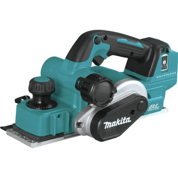 Makita XPK02Z - Cepilladora inalámbrica sin escobillas de iones de litio de 18 V LXT® de 3 1/4 pulgadas, compatible con