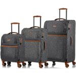 Juego de Equipaje Spinner CHAMPS Classic II C5011-GREY 3 Piezas Gris Material 1200D