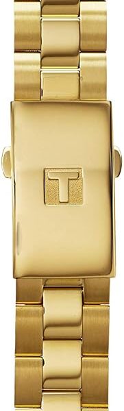 Correa de Reloj Tissot T605044673 Acero Inoxidable Color Oro para Mujer 19 milímetros