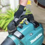 Kit de Soplador Sin Escobillas Makita XBU04PTV 36V 18V X2 con Accesorio de Vacío 473 CFM 120 MPH 5.0Ah