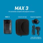 Detector de radar láser Escort MAX 3 Bluetooth pantalla OLED compatible Apple CarPlay Android Auto