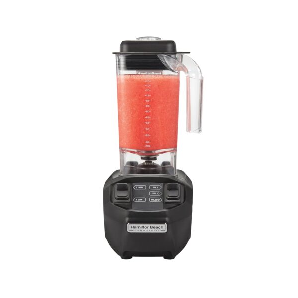 Hamilton Beach Commercial HBB255 Rio Bar Blender, 1.6 caballos de fuerza, capacidad de 48 onzas, contenedor sin BPA, cer