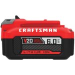Batería CRAFTSMAN V20 CMCB206 6.0 Ah Iones de Litio 20 Voltios