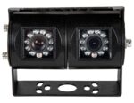Cámara de Reversa Buyers Products 8883108 Doble Lente Acero Inoxidable Visión Nocturna 4 Pines IP68