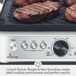 Breville BGR700BSS - Parrilla de acero inoxidable cepillado