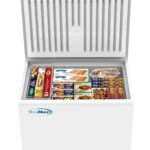 KoolMore - Congelador de pecho profundo SCF-9C con cesta de alambre, 10 pies cúbicos de almacenamiento compacto de alime