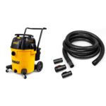 Aspiradora Húmeda Seca DEWALT WS25022A 16 Galones Motor 6.5 HP con Manguera 2-1/2 Pulgadas x 20 Pies Color Negro