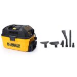 Aspiradora Húmeda Seca DeWalt DXV04T 4 Galones Amarilla con Kit de Accesorios Workshop WS17854A 1-7/8 Pulgadas