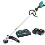 Recortadora de Cuerdas Inalámbrica Makita XRU17PT 36V 18V X2 LXT Motor sin Escobillas Franja de Corte 17 Pulgadas Kit co