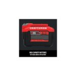 Batería de Iones de Litio CRAFTSMAN V20 CMCB209 9Ah 20 Voltios con Indicador de Carga LED