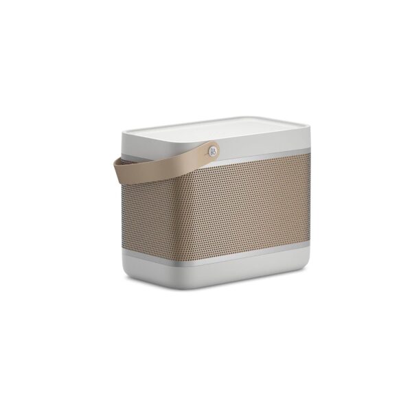 Altavoz Bluetooth Bang & Olufsen Beolit 20 Portátil Gris Niebla con Carga Inalámbrica Qi y Correa de Cuero