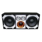 Bocina Deejay LED TBH10WHITE Dos Woofers Despacito 10 Pulgadas Dos Tweeters Bullet Blancos Bluetooth 100 Vatios
