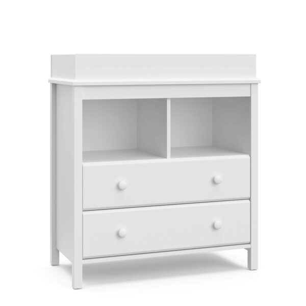 Cómoda Storkcraft Alpine 2 Cajones con Cambiador Blanco 03662-401