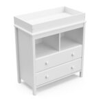Cómoda Storkcraft Alpine 2 Cajones con Cambiador Blanco 03662-401