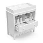 Cómoda Storkcraft Alpine 2 Cajones con Cambiador Blanco 03662-401