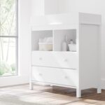 Cómoda Storkcraft Alpine 2 Cajones con Cambiador Blanco 03662-401