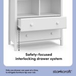 Cómoda Storkcraft Alpine 2 Cajones con Cambiador Blanco 03662-401
