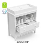 Cómoda Storkcraft Alpine 2 Cajones con Cambiador Blanco 03662-401