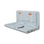 Estación Cambiadora Horizontal ECR4Kids ELR-17520-GS Montada en Pared Azul Gris Moteado
