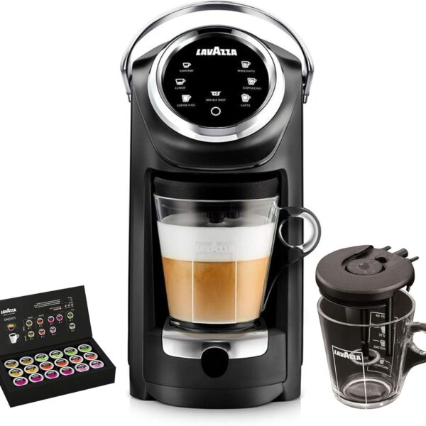 Paquete de Café Lavazza Expert Classy Plus Máquina Todo en Uno LB 400 + 1 Kit de Bienvenida Paquete de 36 Cápsulas Mixta