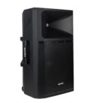 Gemini - Altavoz PA alimentado de 15 pulgadas, altavoz PA Bluetooth de 2200 W con mezclador, entradas XLR, altavoces DJ
