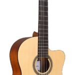 Cordoba C1M-CE - Guitarra clásica electroacústica con cuerdas de nailon, Serie Protégé, Natural