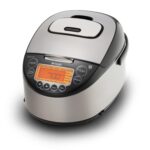 Tiger JKT-D - Arrocera eléctrica multifuncional con calefacción por inducción (IH) con 12 ajustes de cocción (negro plat