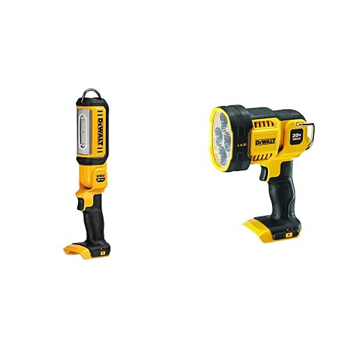 Luz de Trabajo LED DEWALT 20V MAX DCL050 y DCL043