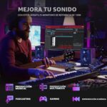 M-AUDIO BX3 Par de monitores de estudio de 3.5", altavoces HD para PC para grabación y multimedia con software de produc