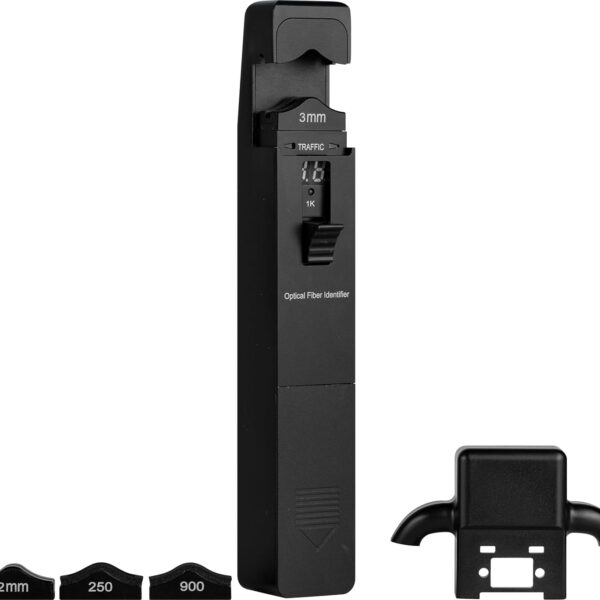 Jonard Tools Identificador de fibra óptica OFI-50 con adaptadores de 0.079 in, 0.118 in, 900 nm y 250 nm