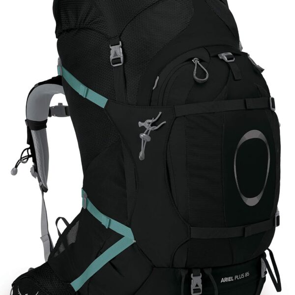 Mochila Osprey Ariel Plus 85 para Mujer 85 Litros Talla WM/L Negro Modelo 10002905