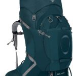 Mochila de Mochilero Osprey Ariel Plus 60 para Mujer Talla WXS/S Azul Selva Nocturna 58 Litros