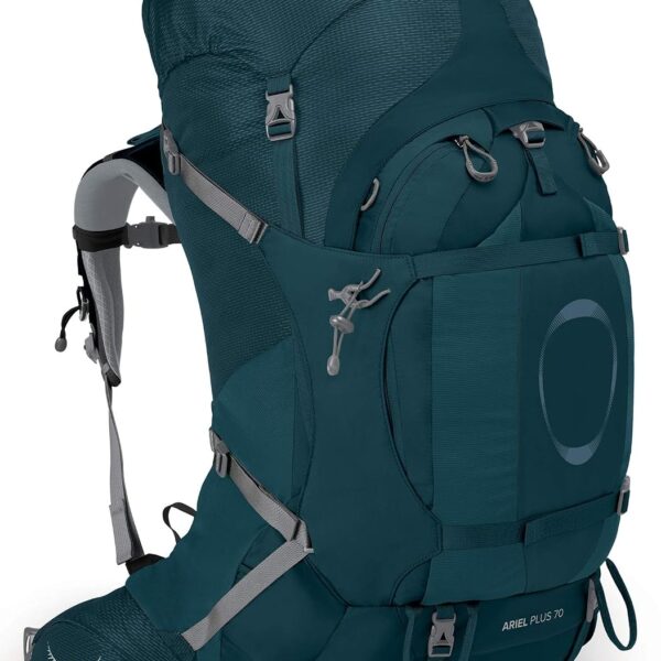 Mochila de mochilero Osprey Ariel Plus 70 para mujer 70 litros Azul Selva Nocturna